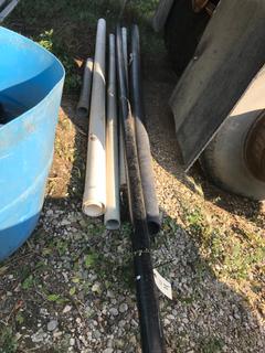 Selling Off- Site -  Miscellaneous Sizes Plumbing Pipe & Blue Tub of Fittings.  Location - 527 North 200 East, Raymond, AB -  For Further Information Please Call Chris 403-308-1161.