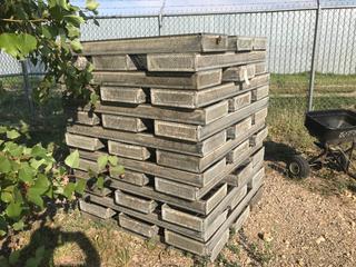 Selling Off- Site -  (45) Galvanized Steel Baskets 46"x12"x3.5".  Location - 527 North 200 East, Raymond, AB -  For Further Information Please Call Chris 403-308-1161.