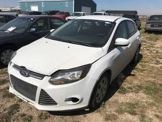Selling Off- Site -  2013 Ford Focus c/w 4 Cyl, Auto, Showing 270,703 Kms, VIN 1FAHP3K29CL368362.  Location - 527 North 200 East, Raymond, AB -  For Further Information Please Call Chris 403-308-1161.