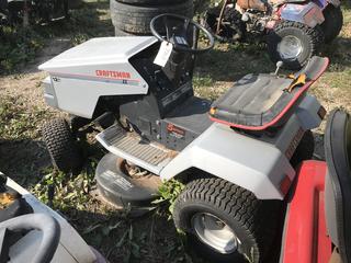 Selling Off- Site -  Craftsman 12 HP Lawn Tractor, Parts Only.  Location - 527 North 200 East, Raymond, AB -  For Further Information Please Call Chris 403-308-1161.