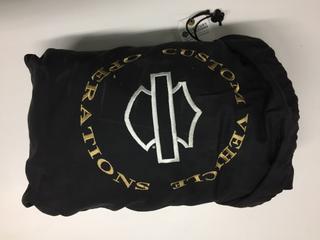 Custom Vehicle Operations Motorcycle Cloth Cover.