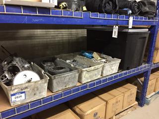 Motorcycle Engine Parts c/w Engine Block, Cylinder Heads, Timing Chain, Rear Fender, Etc.