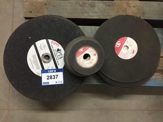 Quantity of Assorted Metal/Asphalt/Steel Disks.