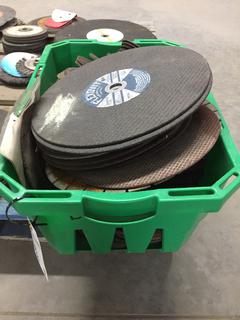 Quantity of Assorted Metal/Asphalt/Steel Disks.