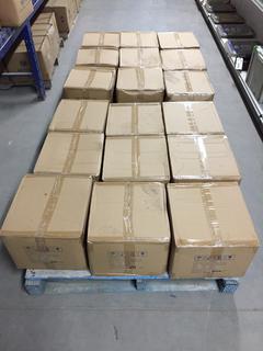 (18) Boxes of 36 Bags of Northwest Buffalo Trading Company Individual Packages of Sanitary Wipes.