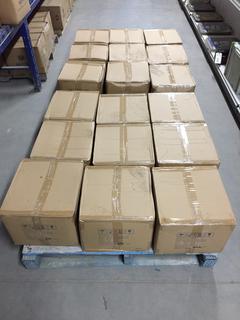 (18) Boxes of 36 Bags of Northwest Buffalo Trading Company Individual Packages of Sanitary Wipes.
