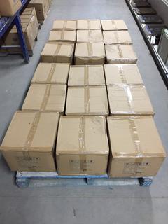 (18) Boxes of 36 Bags of Northwest Buffalo Trading Company Individual Packages of Sanitary Wipes.
