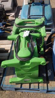 (2) Dri EA2 Model F 259-GRN Electric Fans.