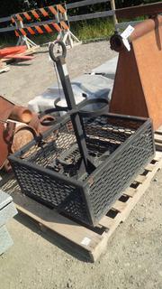 Steel Basket for Pipes or Acetylene Bottles.