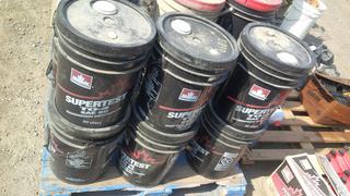 (6) 20L Pails of Transmission TO-4 SAE 50 Oil.