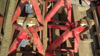 Set of (2) 10 Ton Jack Stands.