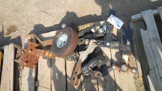 Quantity of Assorted Trailer Receivers w/ Balls.