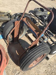 Acetylene Tank Cart.