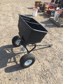Pull Behind Fertilizer Spreader.