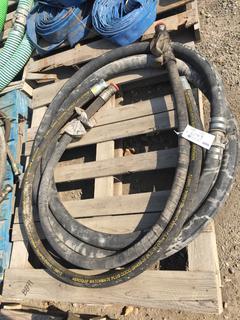 Quantity of 1 1/4" Water Hoses & 2" Water Hose.