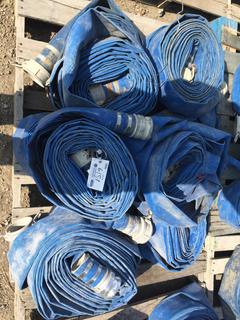 Quantity of Assorted 3" Water Hoses.