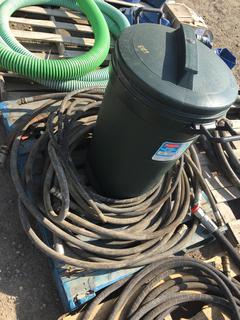 Quantity of 1" Water Hoses & 3/4" Water Hoses.