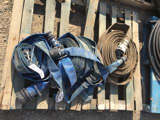 Quantity of Assorted Water Hoses.