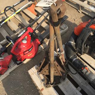 Ridgid 300 Pipe Threader Stand.