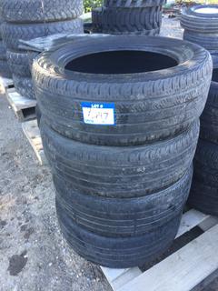 Set of (4) Continental Tires P205/55 R16 89H. *No Rims*