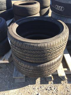 (2) Bridgestone Turanza Tires 235/40 R19 92V. *No Rims*