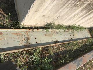 Selling Off- Site -  I Beam 12"x124".  Location - 527 North 200 East, Raymond, AB -  For Further Information Please Call Chris 403-308-1161.