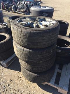 Set of (4) Eagle RS-A Tires P245/45 R18 96V w/ Nissan Rims.