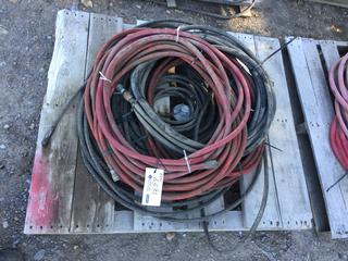 Pallet of Air Hoses / Propane Hoses.