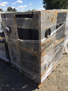 (8) Stainless Steel Boiler Cabinet Bases  29 1/2" x 21 1/2" x 26".