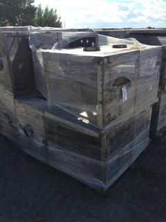 (7) Stainless Steel Boiler Cabinet Bases  29 1/2" x 21 1/2" x 26".