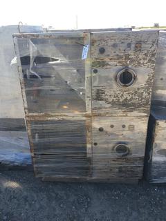 (8) Stainless Steel Boiler Cabinet Bases  29 1/2" x 21 1/2" x 26".