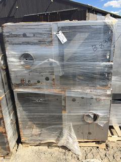 (8) Stainless Steel Boiler Cabinet Bases  29 1/2" x 21 1/2" x 26".