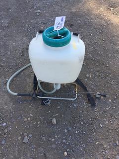 Backpack Sprayer.