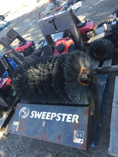 Sidewalk Sweepster 36". *Requires Repair*