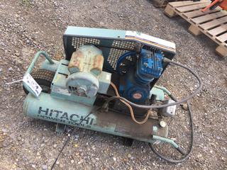 Hitachi EC25E 5.5 Hp Air Compressor.