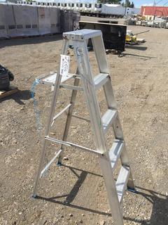 5' Aluminum Step Ladder.