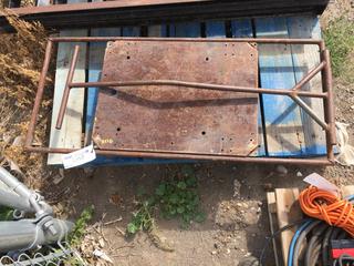 Metal Dolly/Trolly w/ Handle.