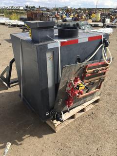 Water Tank/ Foam Fire Suppression & Pump, 2 Compartments, From Fire Truck.