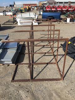 Metal Stand For Pipes 4' x 102" x 4'H.