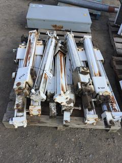 (11) Hydraulic Lift Rams 46" Long Ea.