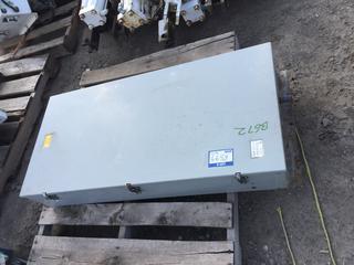 Outside Electrical Panel Box 22"W x 46"H.