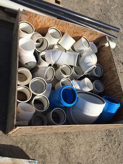 Quantity of Assorted PVC Fittings & 90*, 45* Joiners.