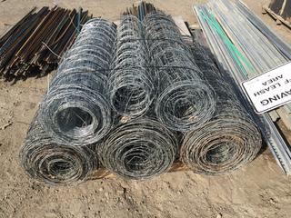Pallet of 4 1/2" x 5 1/2" Paige Wire 48"W.