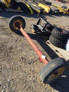 7' Axle w/ Radial Tires/Rims ST205/75R15.