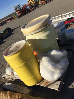 (2) Barrels Containing Spill Kits.
