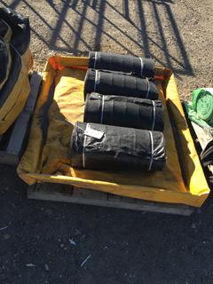 Spillage Basin 45" x 5' & Rolls of Environmental Control Fabric.