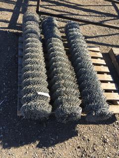 (3) Rolls of New 5' Chain Link Fence 50'/ Roll.