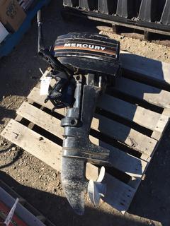Mercury 9.8 Outboard Motor.
