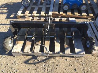 Tow Behind Aerator 4' Width.