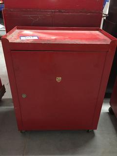 Beach Rollaway Metal Tool Chest, 21.5"x 12".